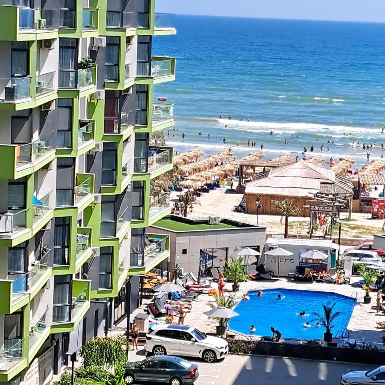 Apartament Melissa Beach Resort Pool & Spa Mamaia-Nord Năvodari Habitación foto